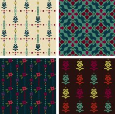 Old World seamless pattern
