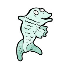Cartoon Fish N267