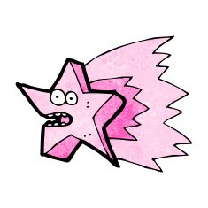 Shooting Star Cartoon N32