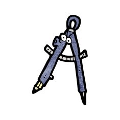 Cartoon Compass N5
