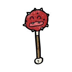 cartoon mace N6