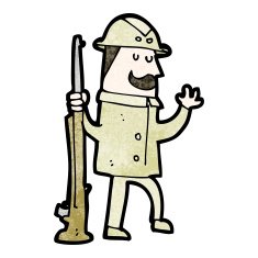 cartoon victorian hunter N2