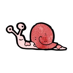 Cartoon Snail N148