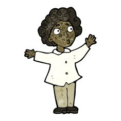 cartoon man waving his arms N2