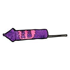 cartoon firework N79