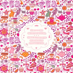 Abstract background doodle pattern N18