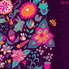 Abstract background doodle pattern N26