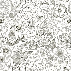 Abstract background doodle pattern N30