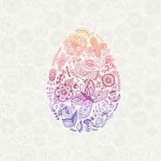 Abstract background doodle pattern N40