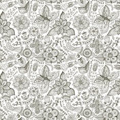 Abstract background doodle pattern N46