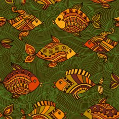 Abstract background doodle pattern N50