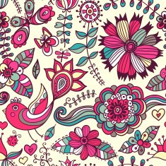 Abstract background doodle pattern N61