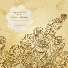 Abstract background doodle pattern N69