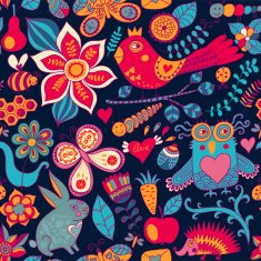 Abstract background doodle pattern N74