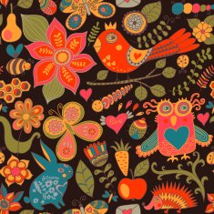 Abstract background doodle pattern N78