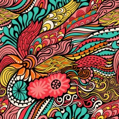 Abstract background doodle pattern N81