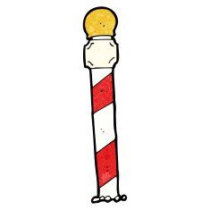 striped north pole cartoon N8
