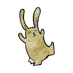 cartoon dancing rabbit N5