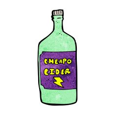cartoon cheap cider