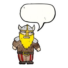 cartoon viking N44