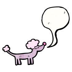 Cartoon Poodle N37