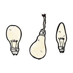 Light Bulb Cartoon N10