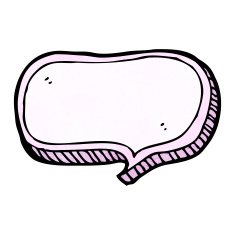 Cartoon Speech Bubble N28