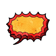 cartoon shout speech bubble N2