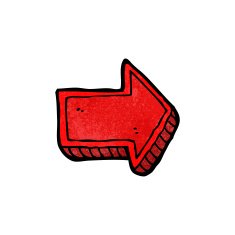 cartoon direction arrows N15