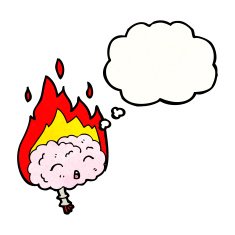 Brain Cartoon Character N11
