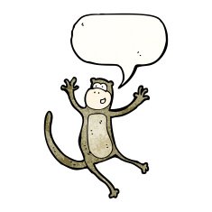 Cartoon Monkey N146
