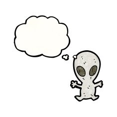little alien cartoon N9