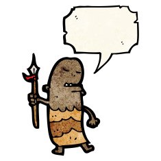 cartoon tribesman N7