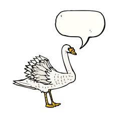 swan illustration N6