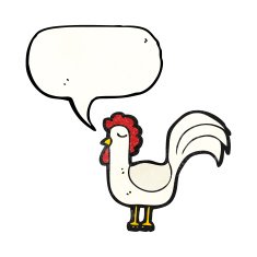 Cartoon Chicken N137