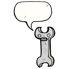 cartoon spanner N51