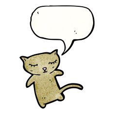 Cute cartoon cat N66