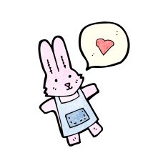 Cartoon Rabbit N217