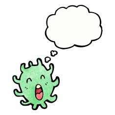 funny cartoon germ N11