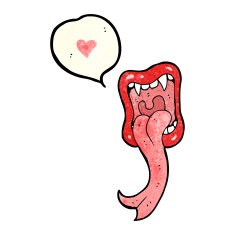 monster vampire mouth cartoon N8