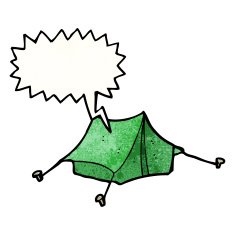 Cartoon Tent N26