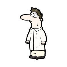 cartoon man with big nose N6