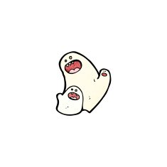 weird cartoon ghost N2