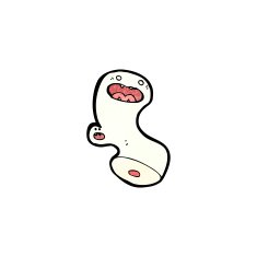 weird cartoon ghost N3
