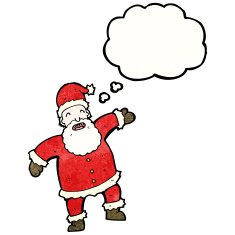 Cartoon Santa Claus N489