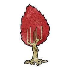Cartoon Tree N267