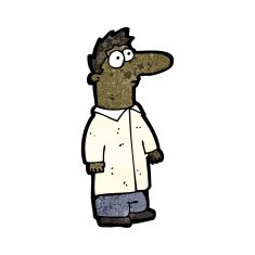 cartoon man with big nose N7