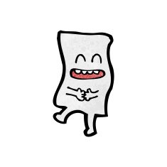 paper cartoon character N4