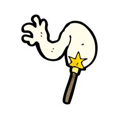 Cartoon Magic Wand N111