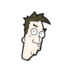 cartoon curious expression N3